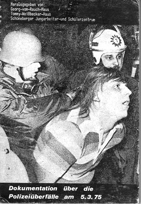 Polizeiüberfall auf die Häuser 1975